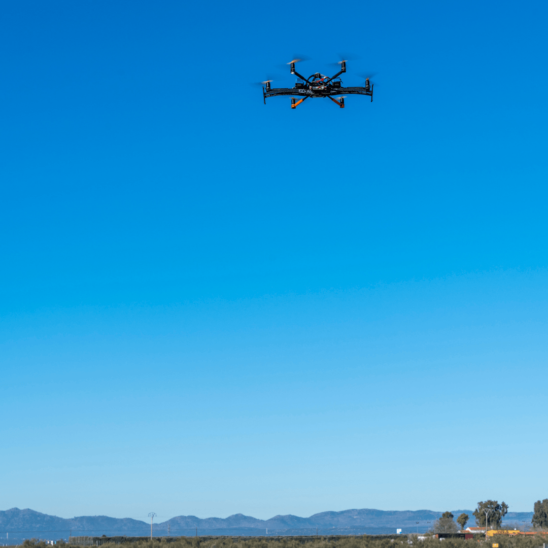 e58 drone flying