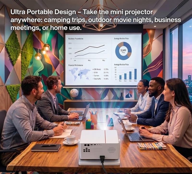 Mark IV projector — ultra portable design