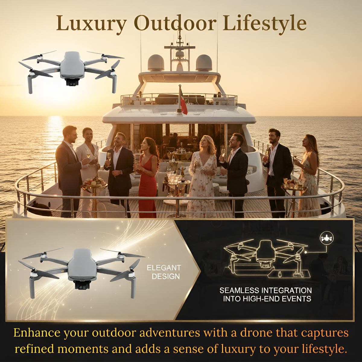 Walker Air Midnight Commando Elite FPV Drone, FPV Goggles, 2 Batteries, 2 Remote Controllers, Voice Commands, 48MP Camera, One Key Return Home, Below 249g, Designed in Canada