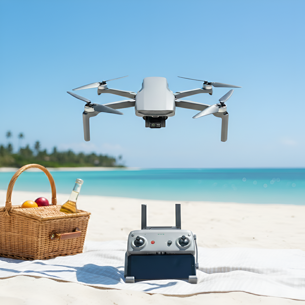 New Release Walker Air Satcom 1 Elite Mini SE FPV Drone, One Throw Fly, 48 MP Camera, 58-Mins Flight Time, 4km Range, 3-Axis Gimbal, GPS System, Follow Me Mode, Below 249 Grams