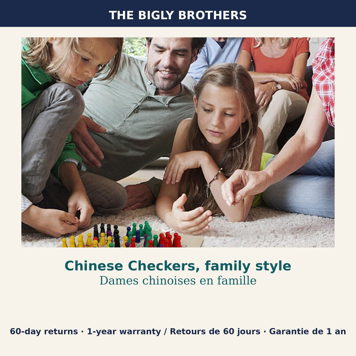 7-in-1 Wooden Board Game Set — Chess, Checkers, Backgammon, Tic-Tac-Toe, Chinese Checkers, Snakes & Ladders and Ludo in One Box with 3 Slide-Out Boards
