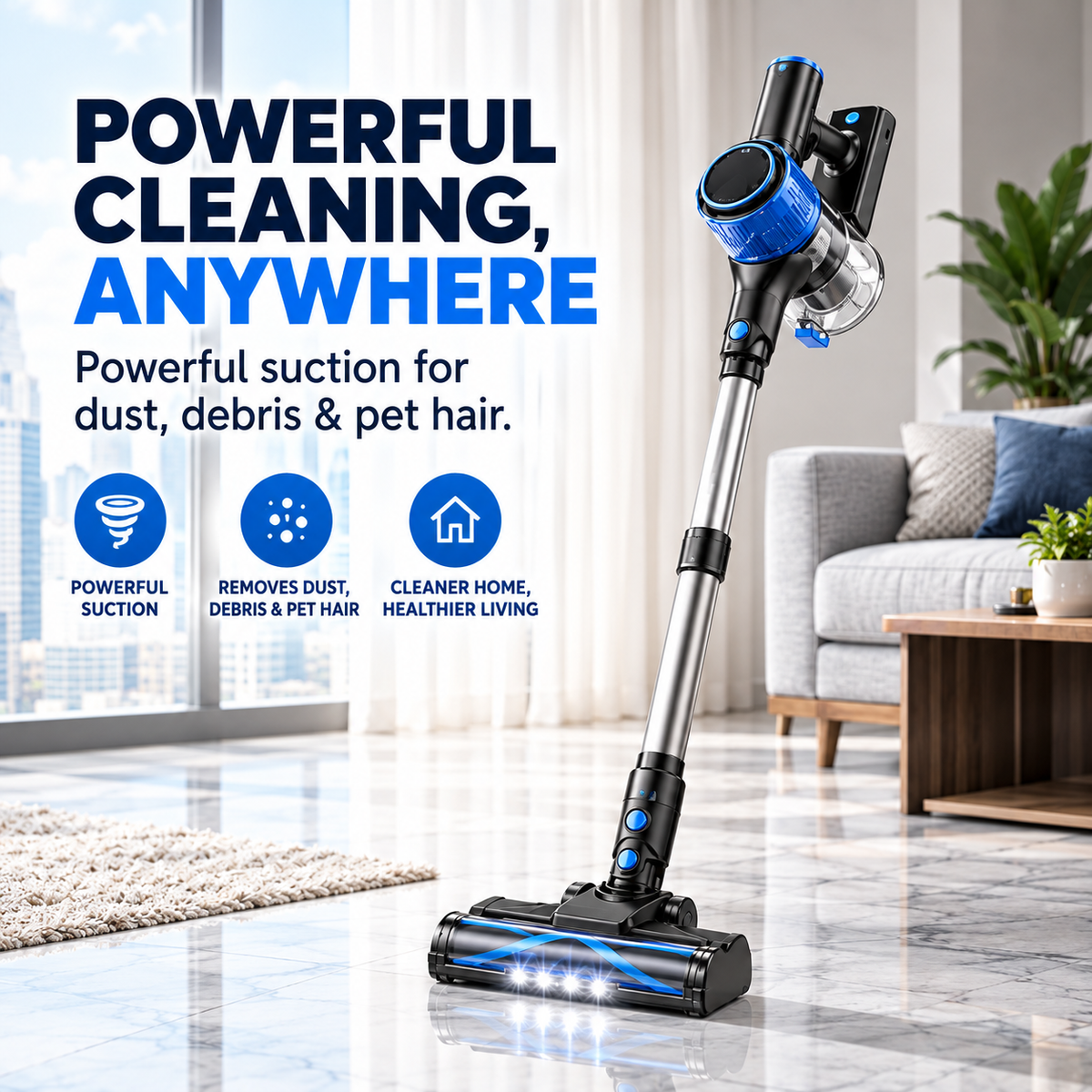 Dust Demon 1 cordless stick vacuum