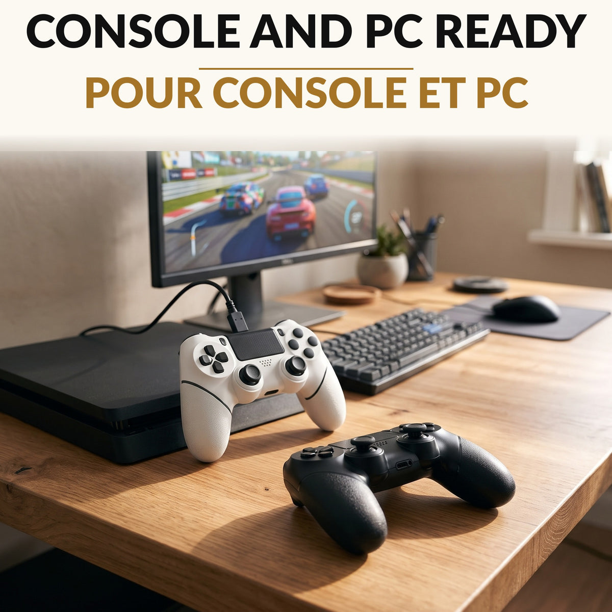 Wireless Controller 2-Pack with Touch Pad