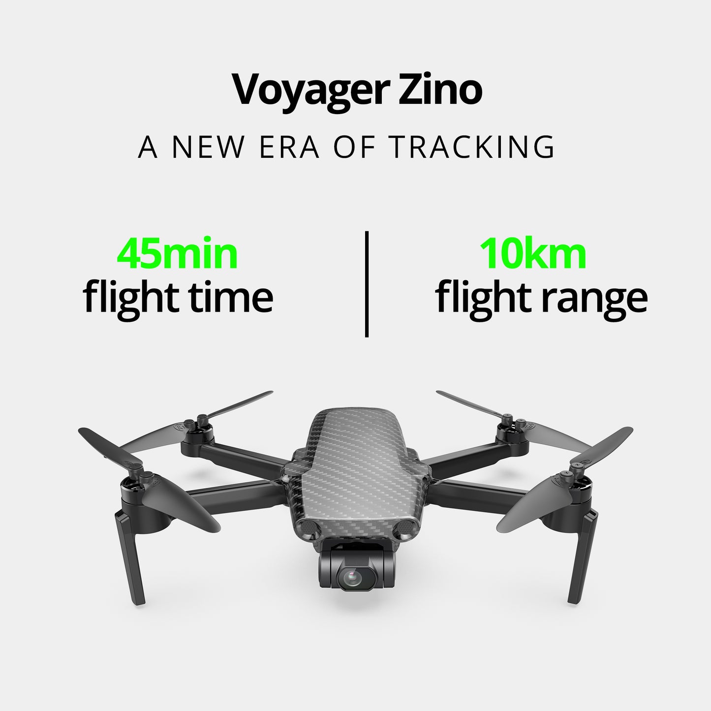 The Bigly Brothers Voyager Zino Drone, 249 Grams, 10km Range, 4K Ultra HD 30fps Camera, 3-Axis Ultra Stable Gimbal, 135mins Flight Time AI-Powered Follow Me, Big Baller Combo!