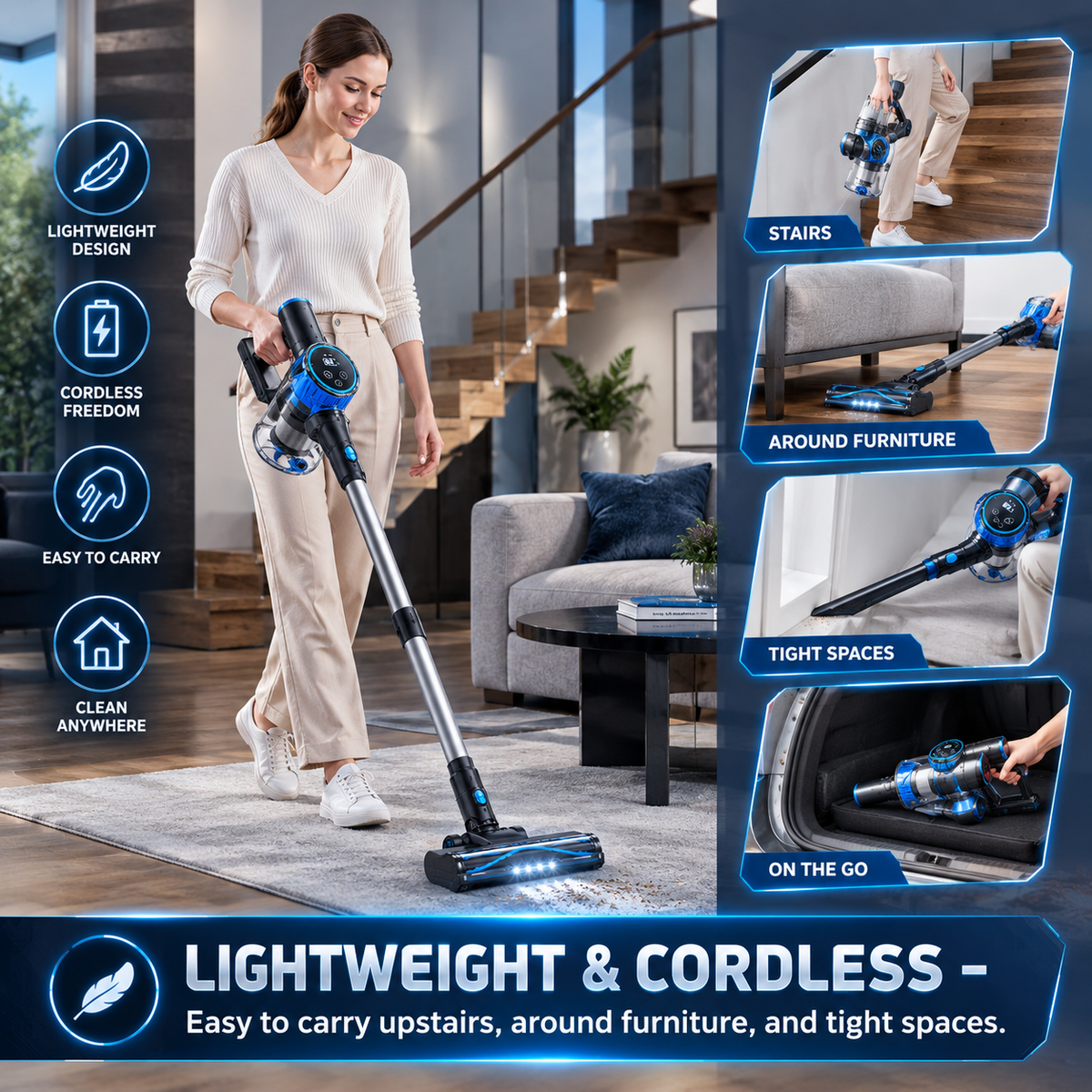 Dust Demon 1 cordless stick vacuum