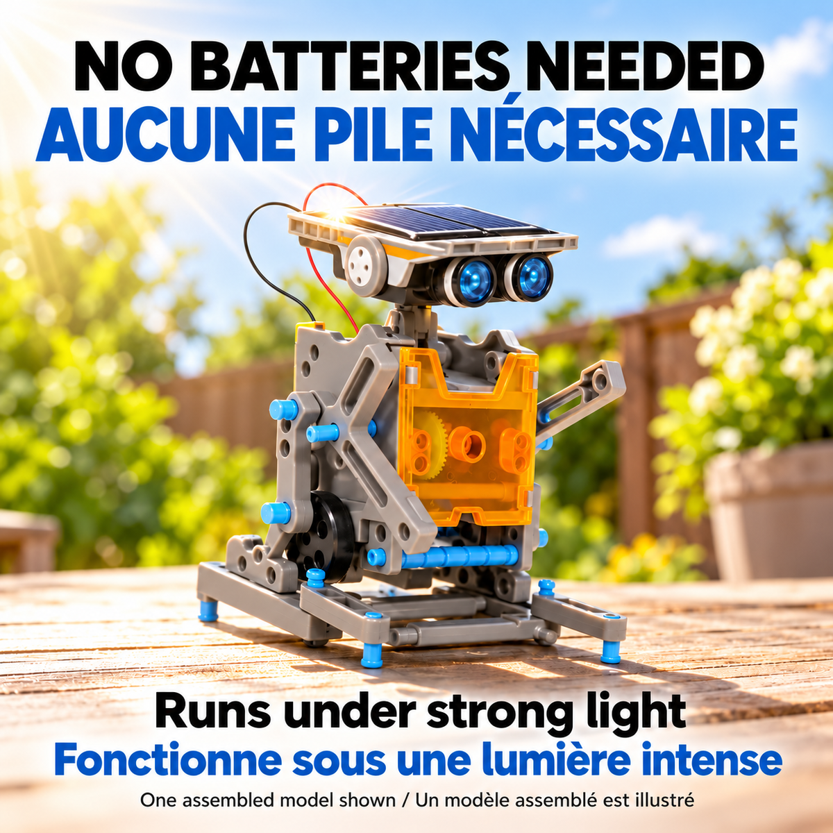 12-in-1 Solar Robot Building Kit 4-Pack