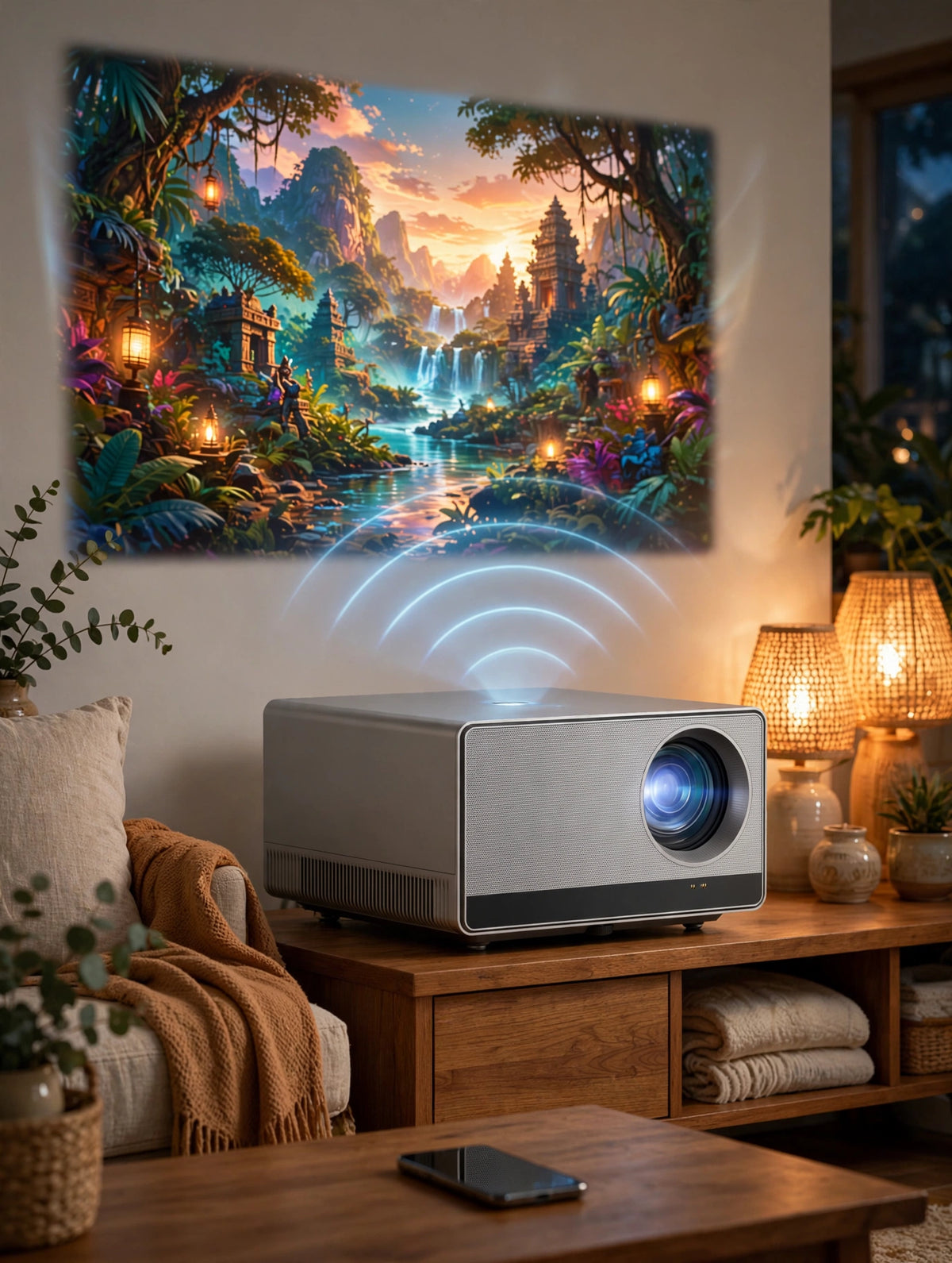 Mark V wireless streaming with Wi-Fi and Bluetooth