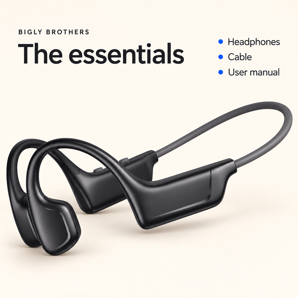 Sportsmatic Elite Call with charging cable and user manual