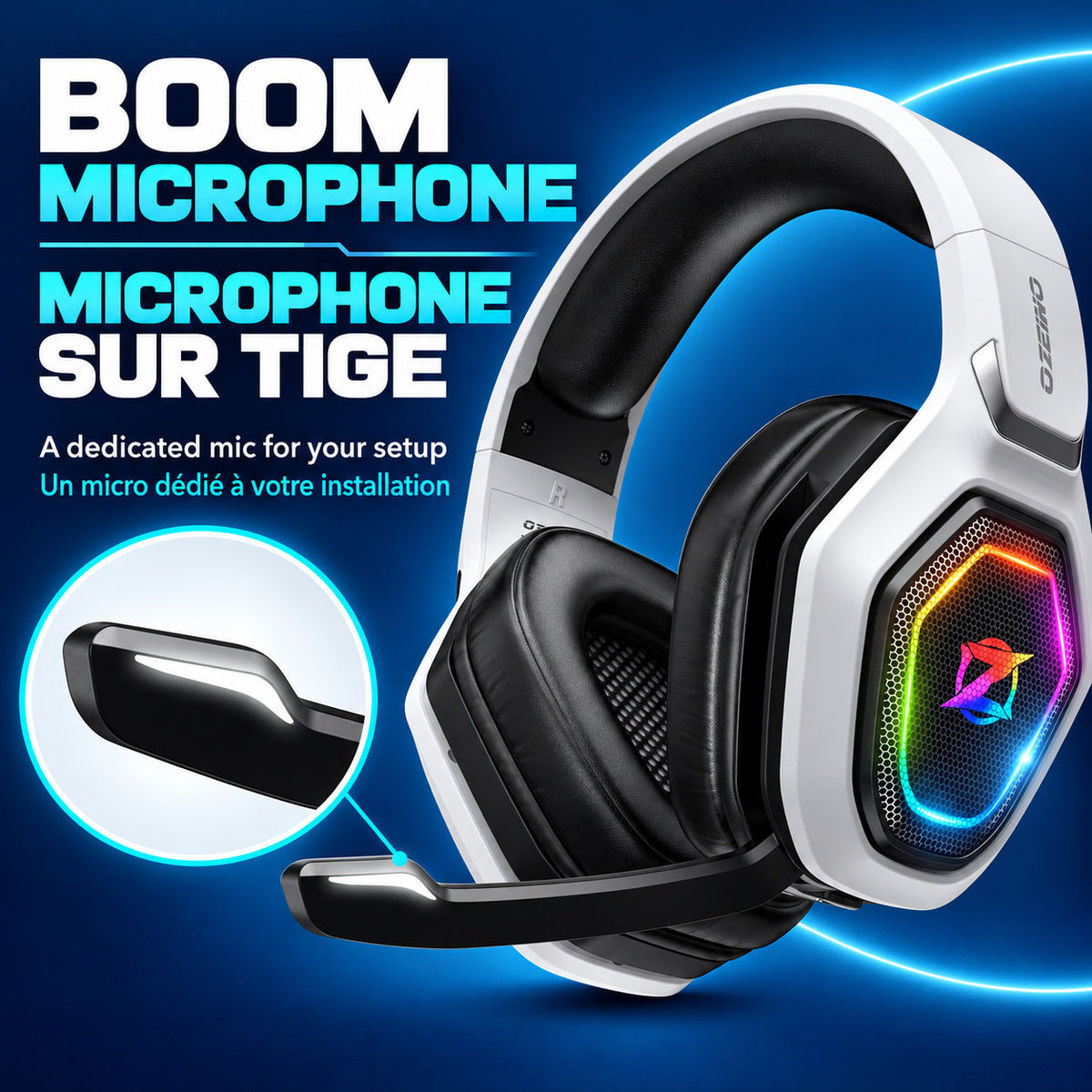 Strike Wireless Controller + Wireless Gaming Headset Gift Set — PS4/PC Controller (Dual Vibration, Touchpad, Micro-USB) + Headset for PS5/PS4/Switch/PC
