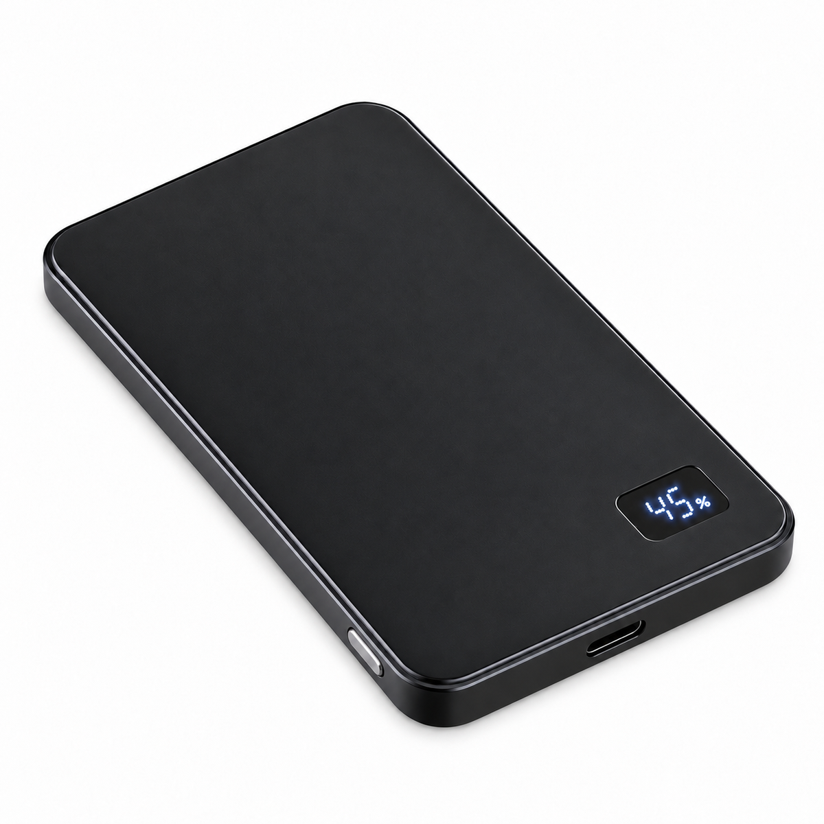 One black Power Snap 10K power bank with digital charge display, single offer. Product only.