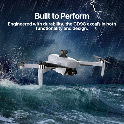 New Release The Bigly Brothers GD98 Obstacle Avoidance Drone with Case, EIS Anit Shake, 3-Axis Gimbal, GPS System, 5.5-inch Touchscreen Remote Control