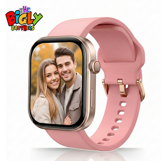 The Big Time Baddie Women’s Smart Watch – Blood Pressure, Heart & Oxygen Monitor, Calls & Text, 110+ Sport Modes, IP68