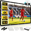 Bigly Brothers 100-Inch Projector Screen – Home Theater Projection Screen