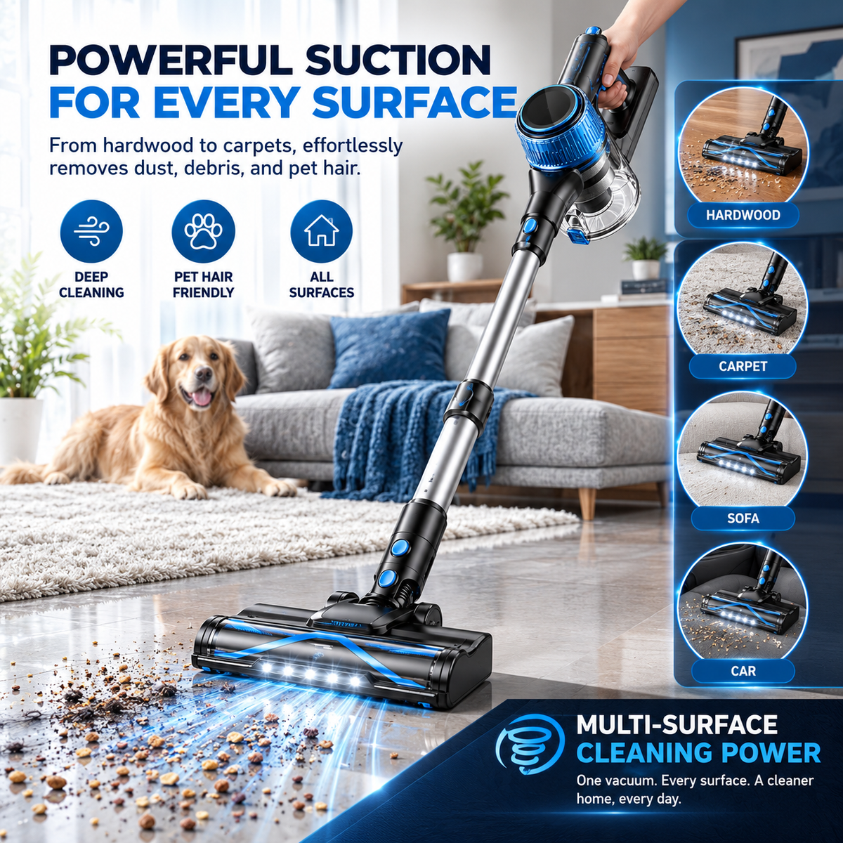 Dust Demon 1 cordless stick vacuum