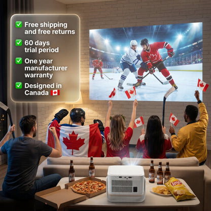 Brother Eye 4k Mini Projector, 300 Lumens, Built-in Speaker, Pre-installed Apps, Up to 235-inch Size Display, 2GB RAM, 16GB ROM, Ultra-fast, All-in-One Super Mini Projector
