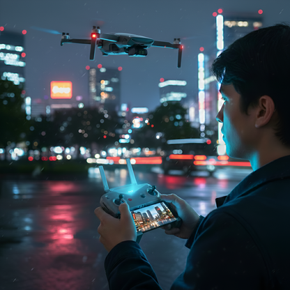 New Release Walker Air Satcom 1 Elite Mini SE FPV Drone, One Throw Fly, 48 MP Camera, 58-Mins Flight Time, 4km Range, 3-Axis Gimbal, GPS System, Follow Me Mode, Below 249 Grams