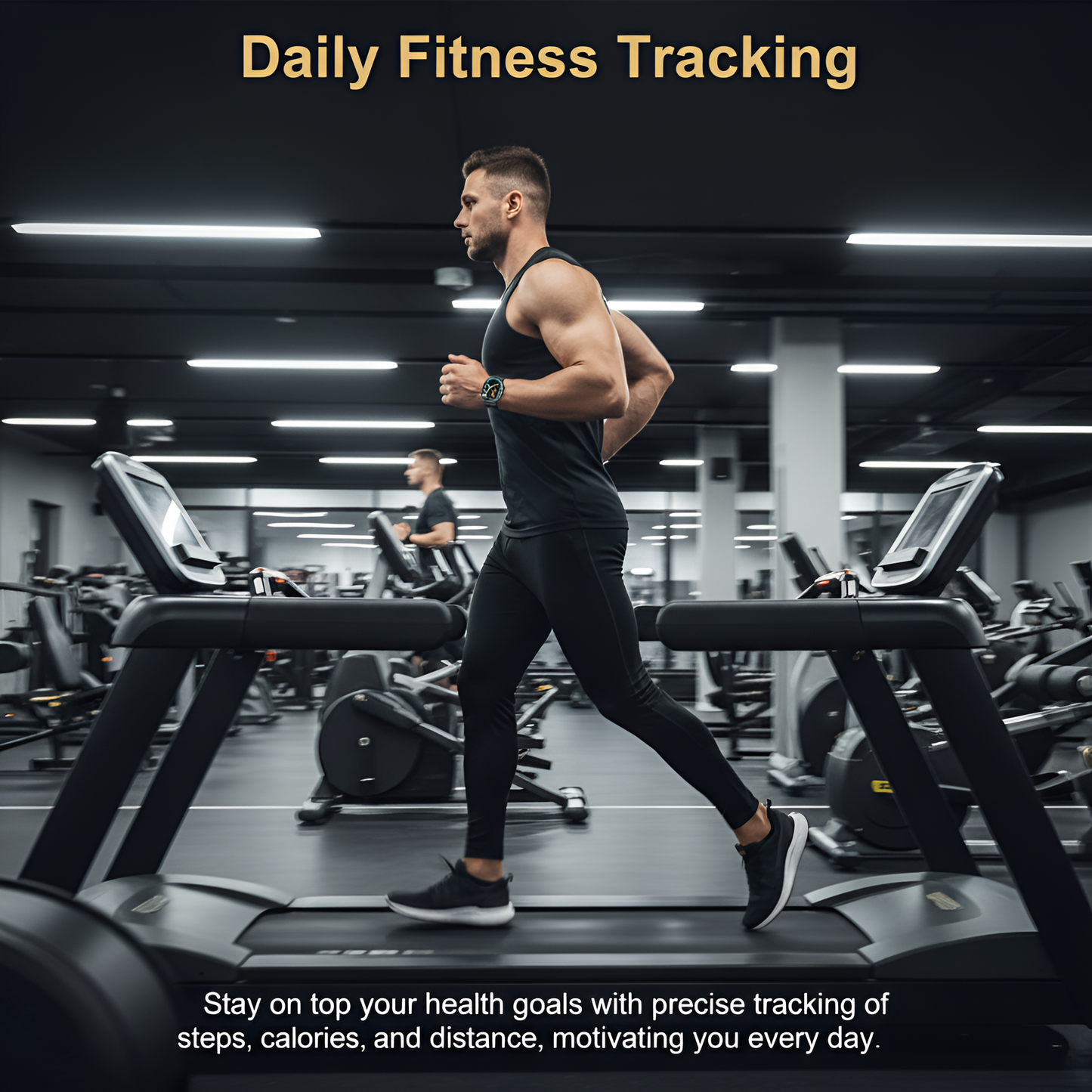 The Bigly Brothers All-in-1 Smart Watch, Mens Watch Amoled Display with Call/Text, Blood Pressure, Heart Rate, Oxygen Level Monitor, Sleep Tracker, 110+ Sport Modes, IP68 Waterproof