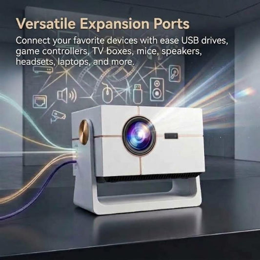 Mark IV projector — versatile expansion ports