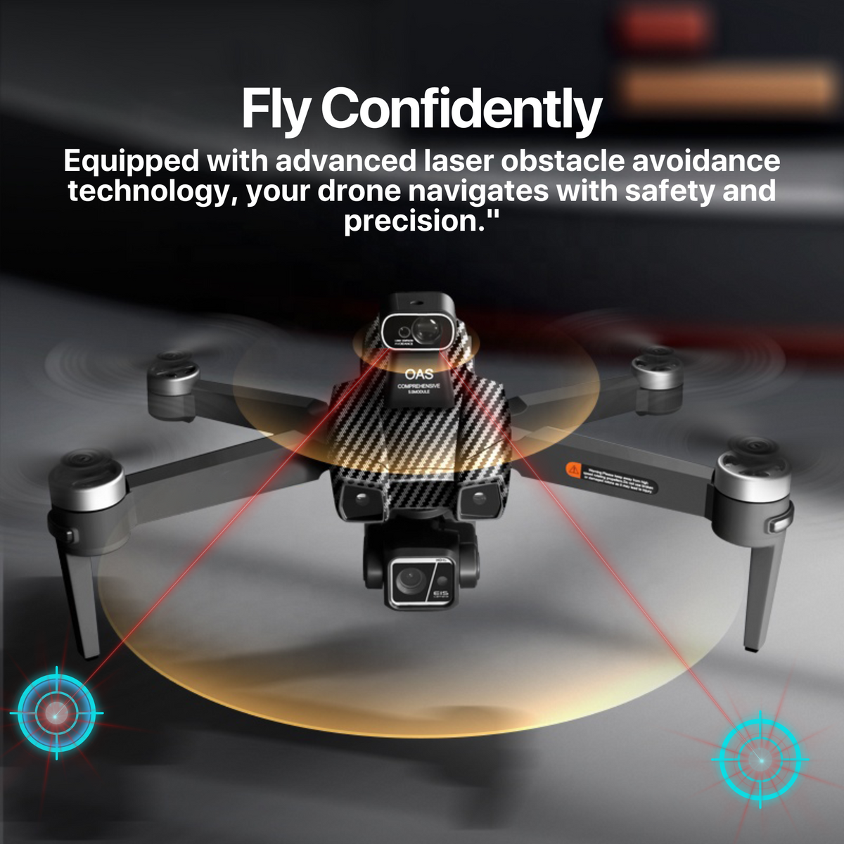 The Bigly Brothers GD99 Obstacle Avoidance Drone – 4K GPS, 3‑Axis Gimbal & Touchscreen Remote
