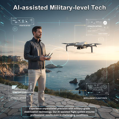 Walker-Air Mini SE FPV Drone - 48MP Camera, 58-Min Flight, 4km Range, GPS, Below 249g