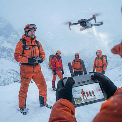 Bigly Brothers Walker-Air Mini SE FPV Drone with Built-In Screen Controller, 48MP Camera, GPS