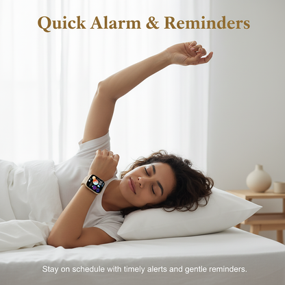 Big Time Baddie Womens Smart Watch, Sports Watch with Blood Pressure, Call/Text, Heart Rate, Blood Oxygen Level Monitor, Sleep Tracker, 110+ Sport Modes, IP68 Waterproof Watch for Women