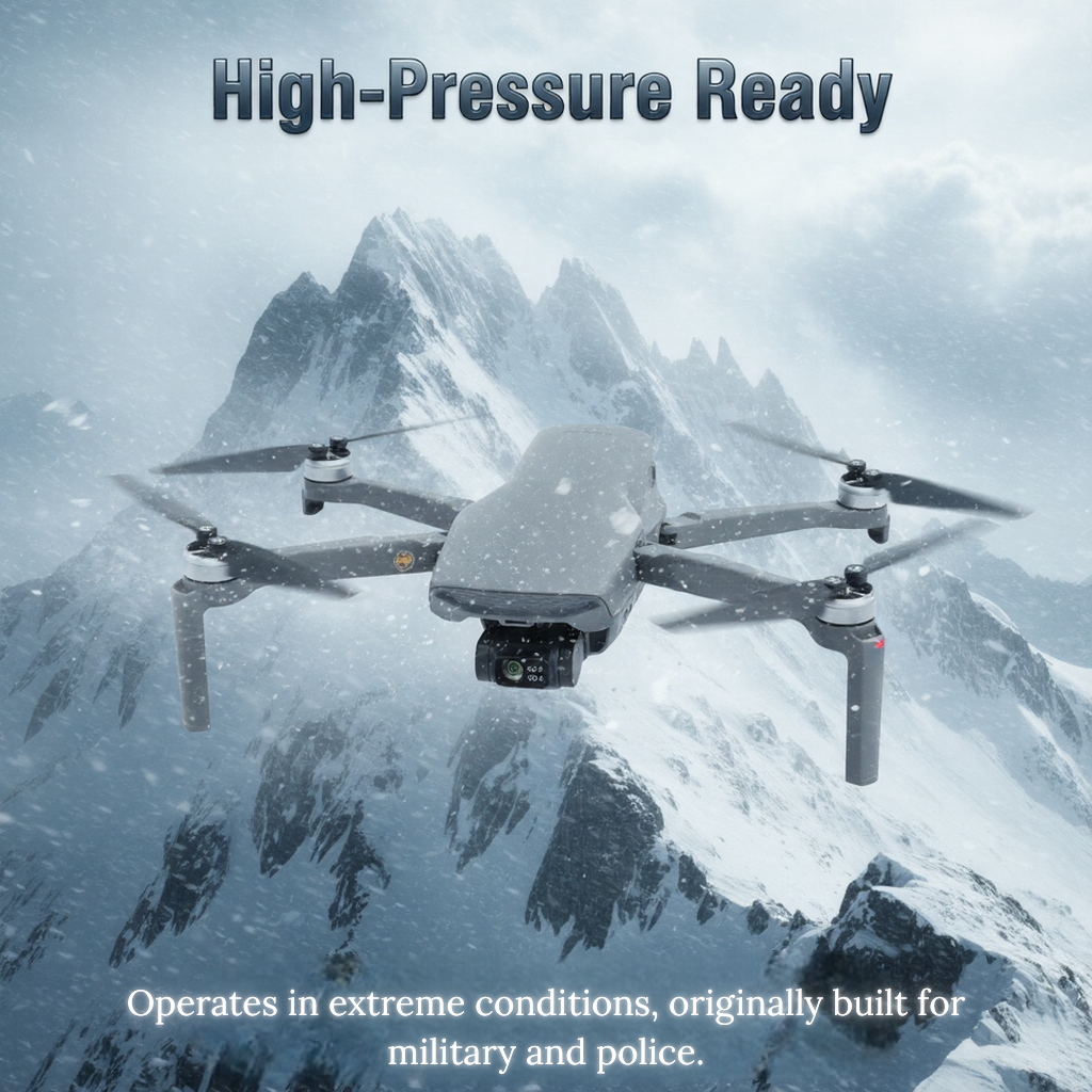 Bigly Brothers Walker-Air Mini SE FPV Drone with Built-In Screen Controller, 48MP Camera, GPS