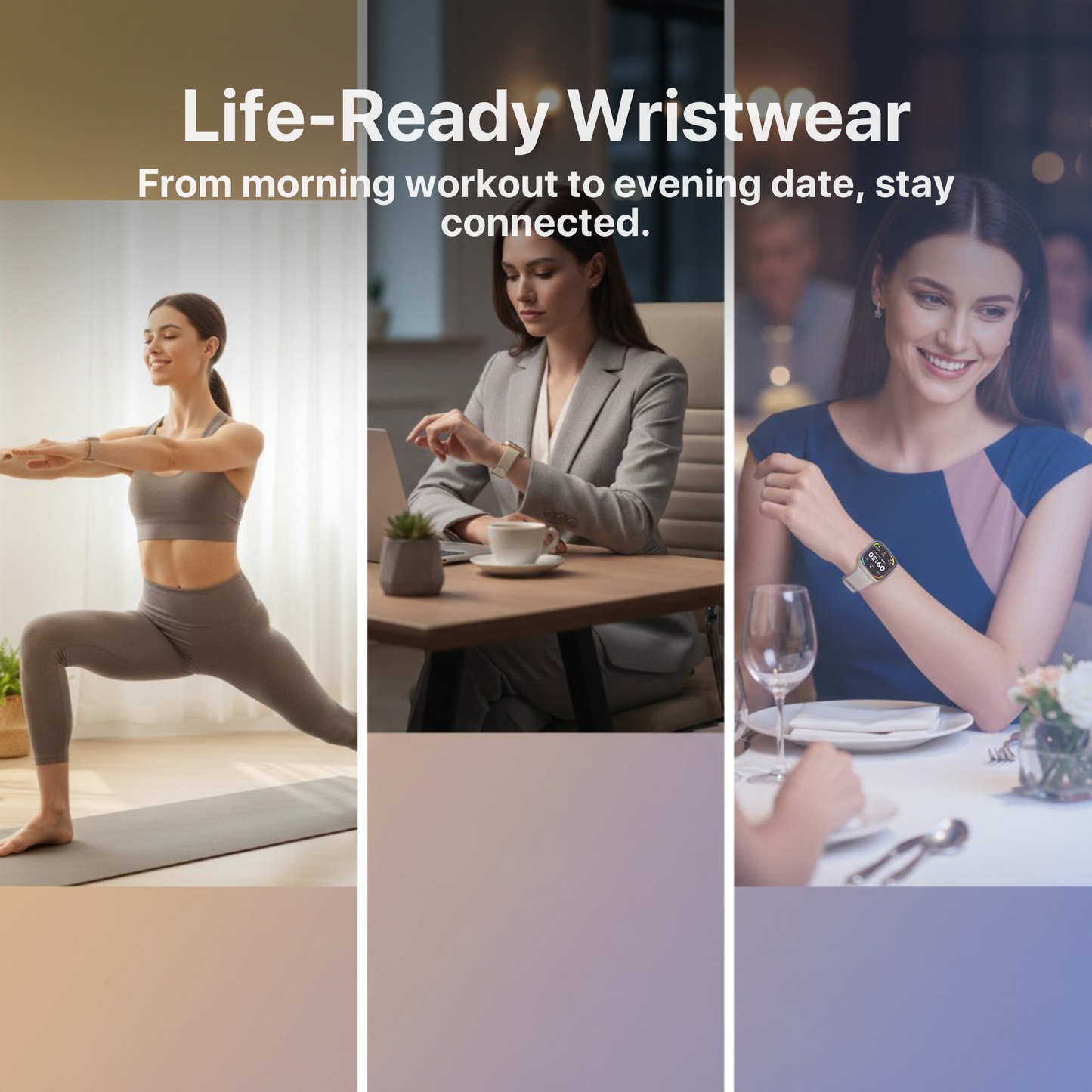 Big Time Baddie Womens Smart Watch, Sports Watch with Blood Pressure, Call/Text, Heart Rate, Blood Oxygen Level Monitor, Sleep Tracker, 110+ Sport Modes, IP68 Waterproof Watch for Women