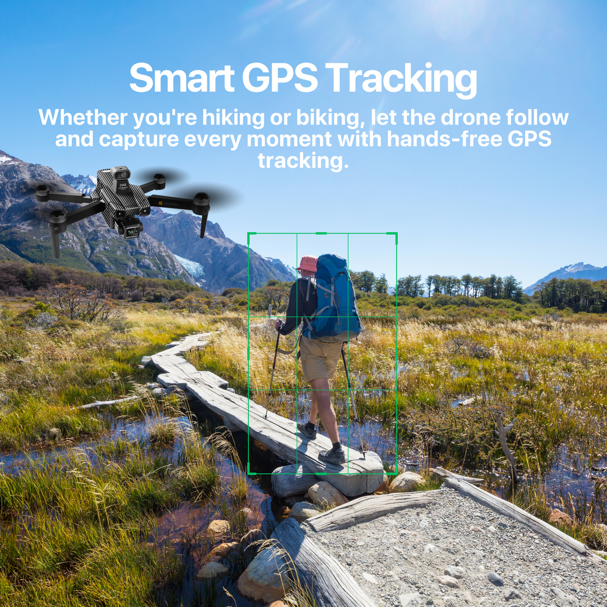 The Bigly Brothers GD99 Obstacle Avoidance Drone – 4K GPS, 3‑Axis Gimbal & Touchscreen Remote