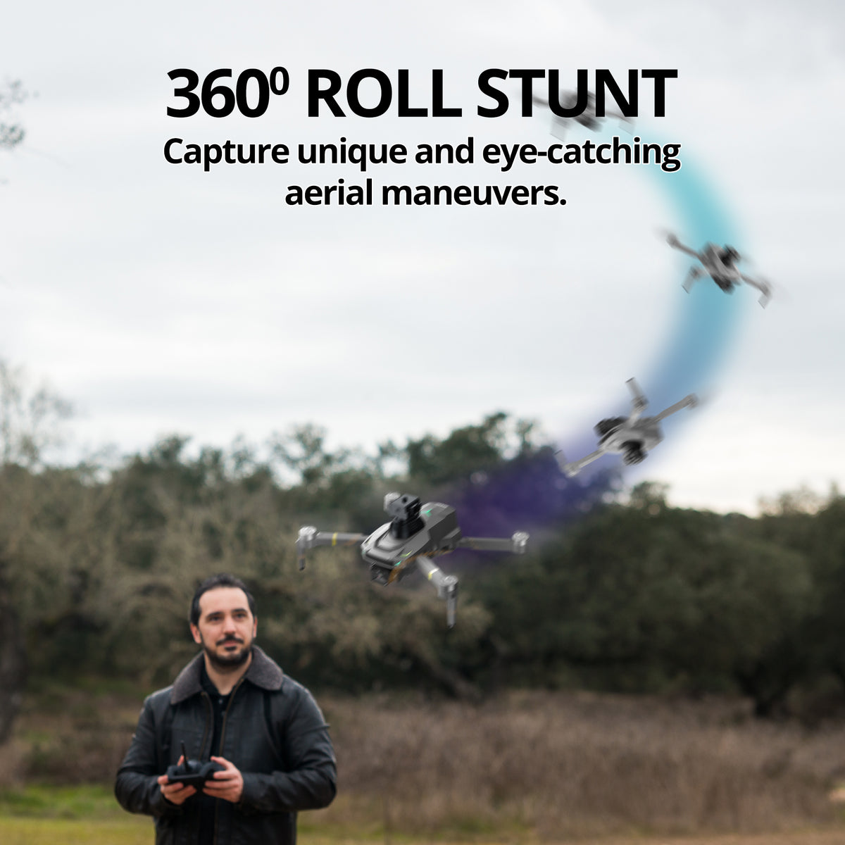 REFURBISHED: The Bigly Brothers E58 X Lite Mark II Delta Black Superior Edition, FPV Drone with Camera, 360 Degrees of Obstacle Avoidance, Carrying Case plus an additional 2000mAh Battery, Below 249g, Ready to Fly!