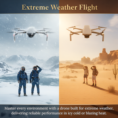 Walker-Air Mini SE FPV Drone - 48MP Camera, 58-Min Flight, 4km Range, GPS, Below 249g