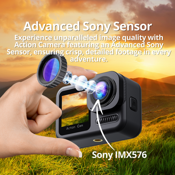 The Bigly Brothers Tribeca 2n2 Action Camera Vlogging Combo: 20M Water