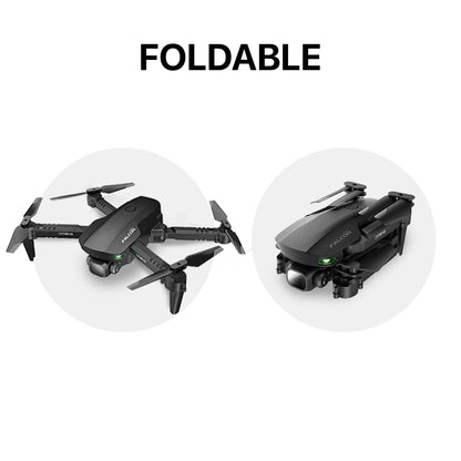 REFURBISHED: The Bigly Brothers E58 Mark III Falcon Mini Drone With HD Camera Headless Mode Professional Foldable Quadcopter Phone Control RC Drone