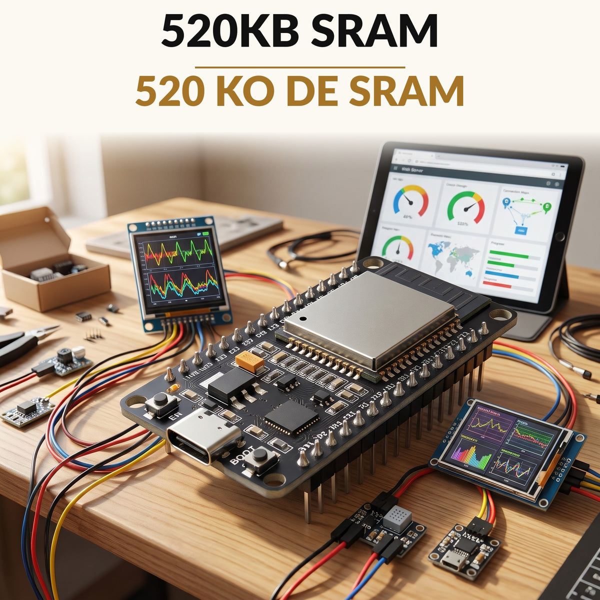 Dual-Core WiFi Development Board