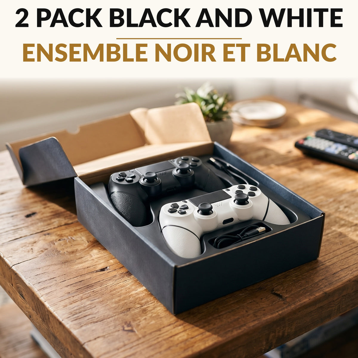 Wireless Controller 2-Pack with Touch Pad