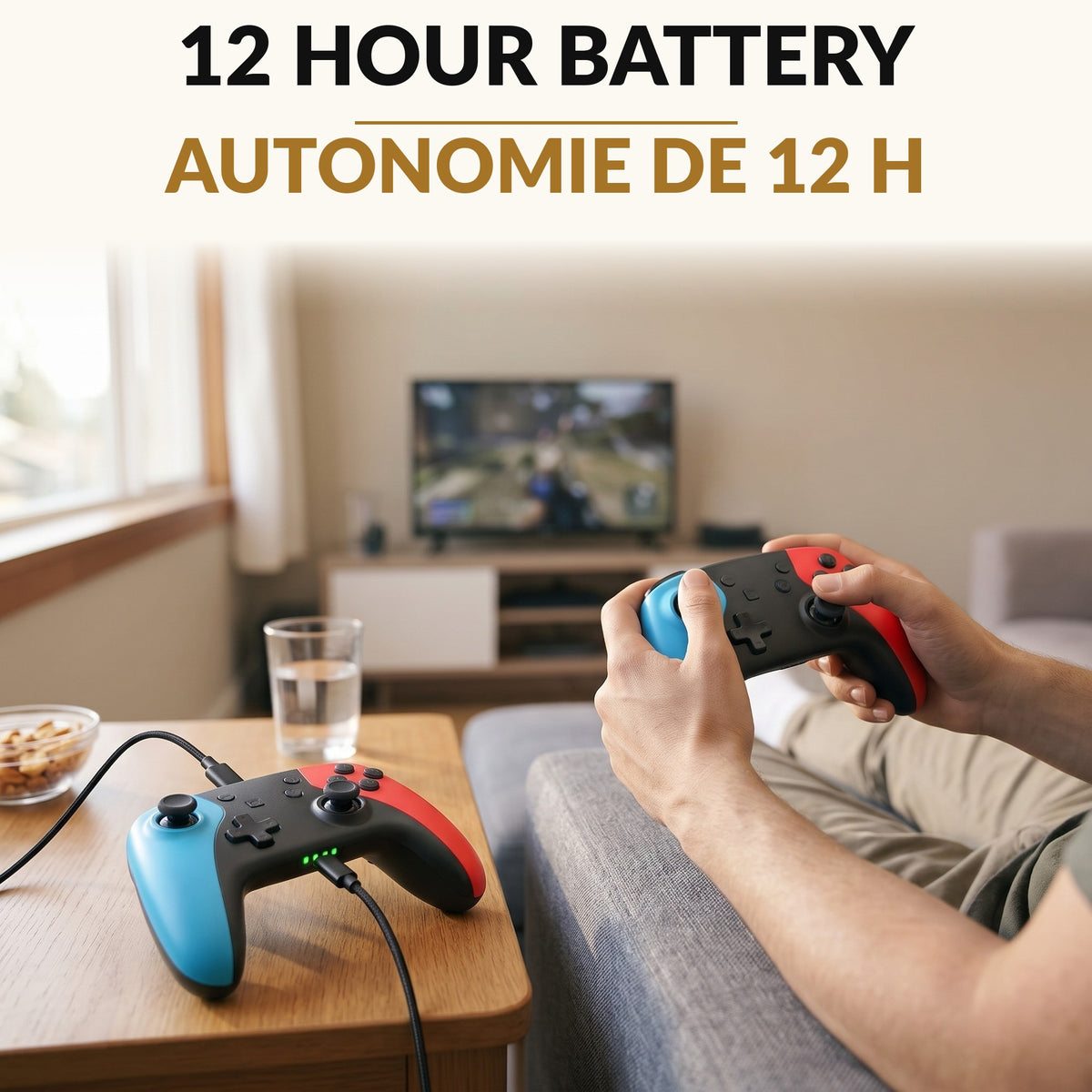 Wireless Controller 2-Pack, Hall Effect