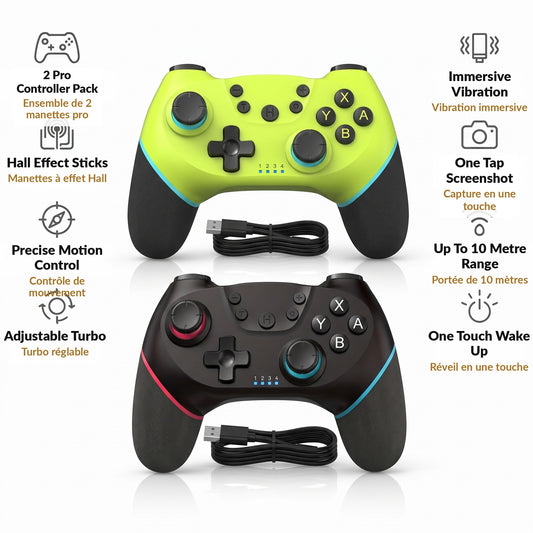 Wireless Pro Controller 2-Pack