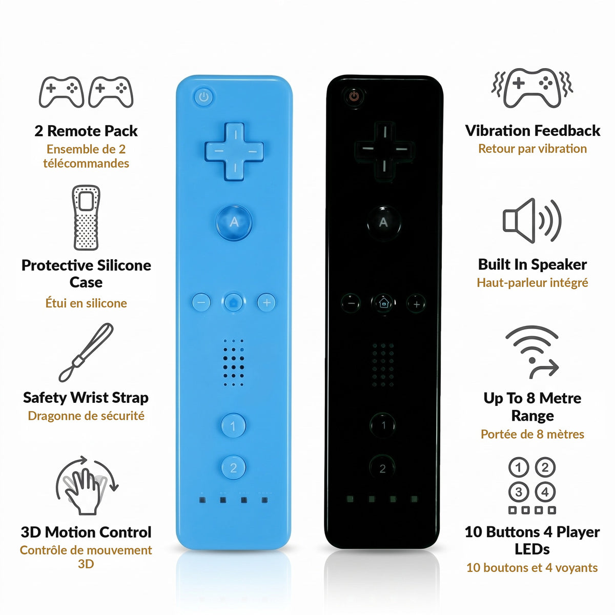 Motion Remote Controller 2-Pack