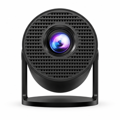 Bigly Brothers Mark I Lite Projector – Black, 300 ANSI, WiFi 6, Built-in Apps