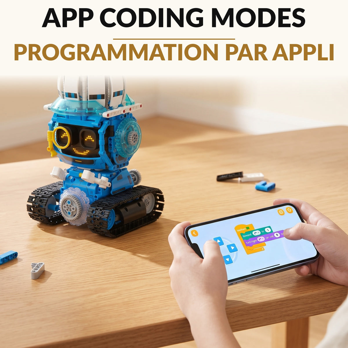 5-in-1 STEM RC Robot Building Kit