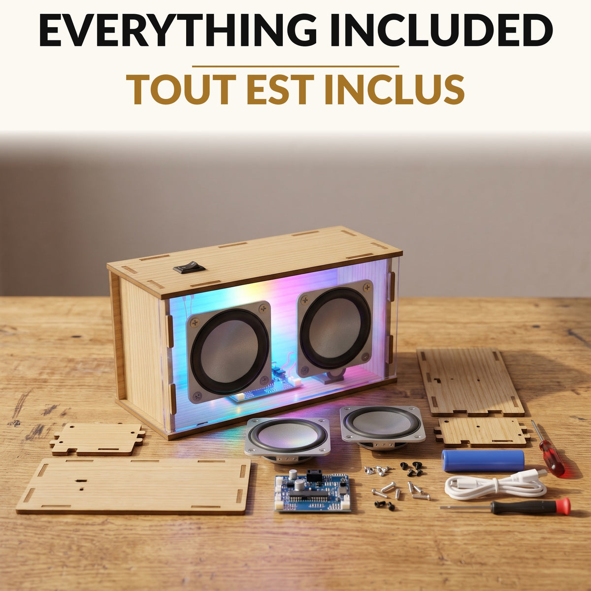 DIY Wireless Speaker Building Kit