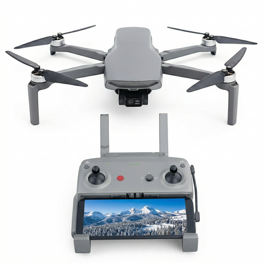 New Release Walker Air Satcom 1 Elite Mini SE FPV Drone, One Throw Fly, 48 MP Camera, 58-Mins Flight Time, 4km Range, 3-Axis Gimbal, GPS System, Follow Me Mode, Below 249 Grams