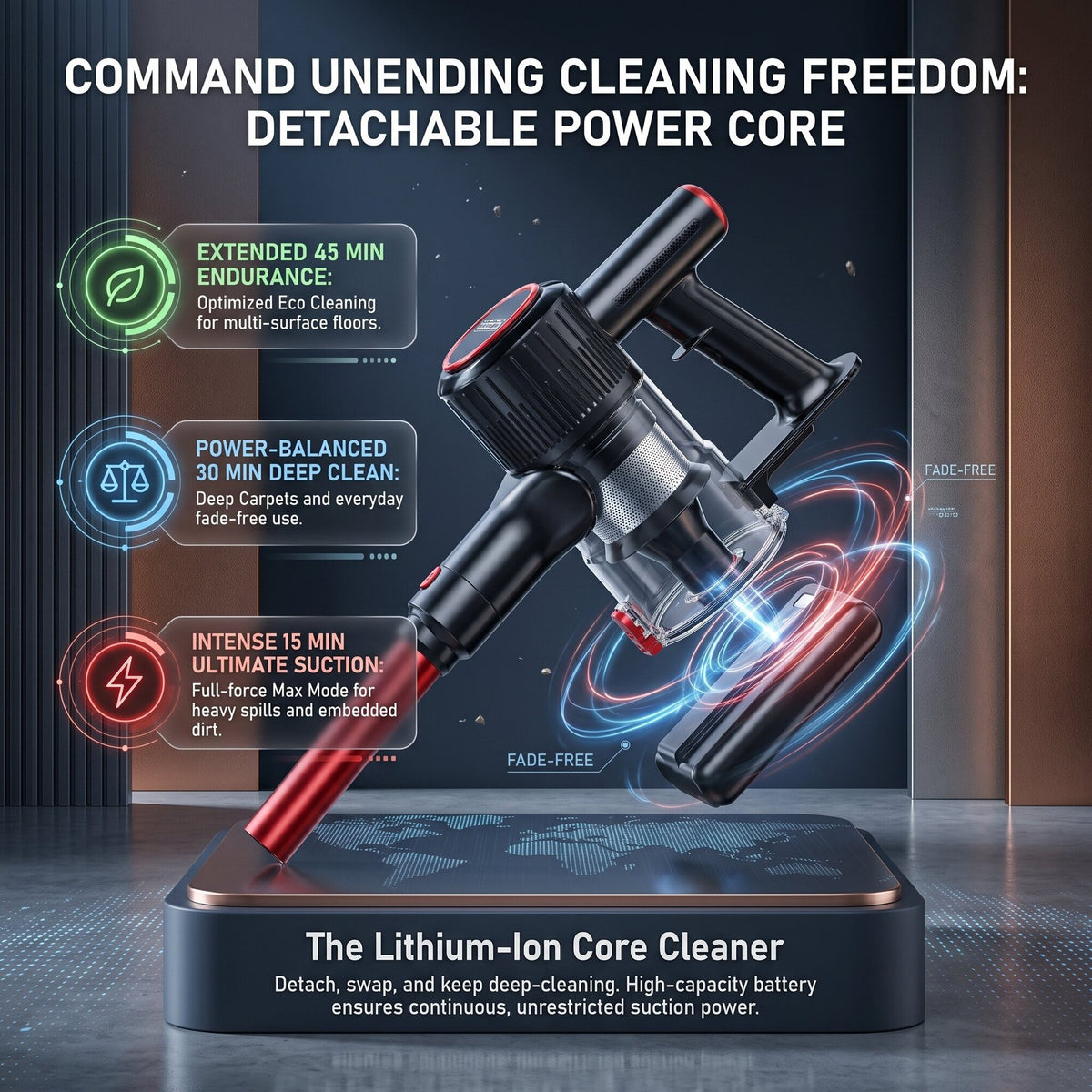 Dust Demon 2 cordless stick vacuum