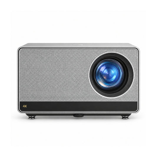 Brother Eye Mark V projector, front view on a white background