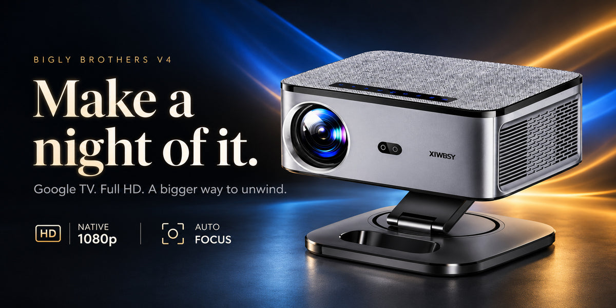 V4: Google TV, native 1080p Full HD and autofocus