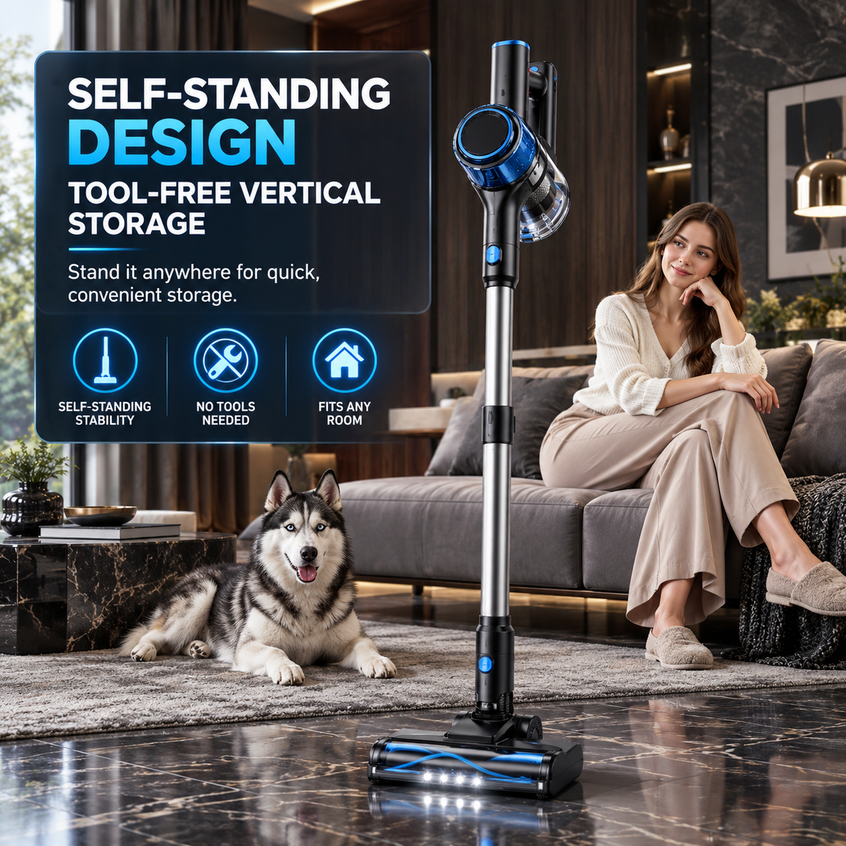 Dust Demon 1 cordless stick vacuum