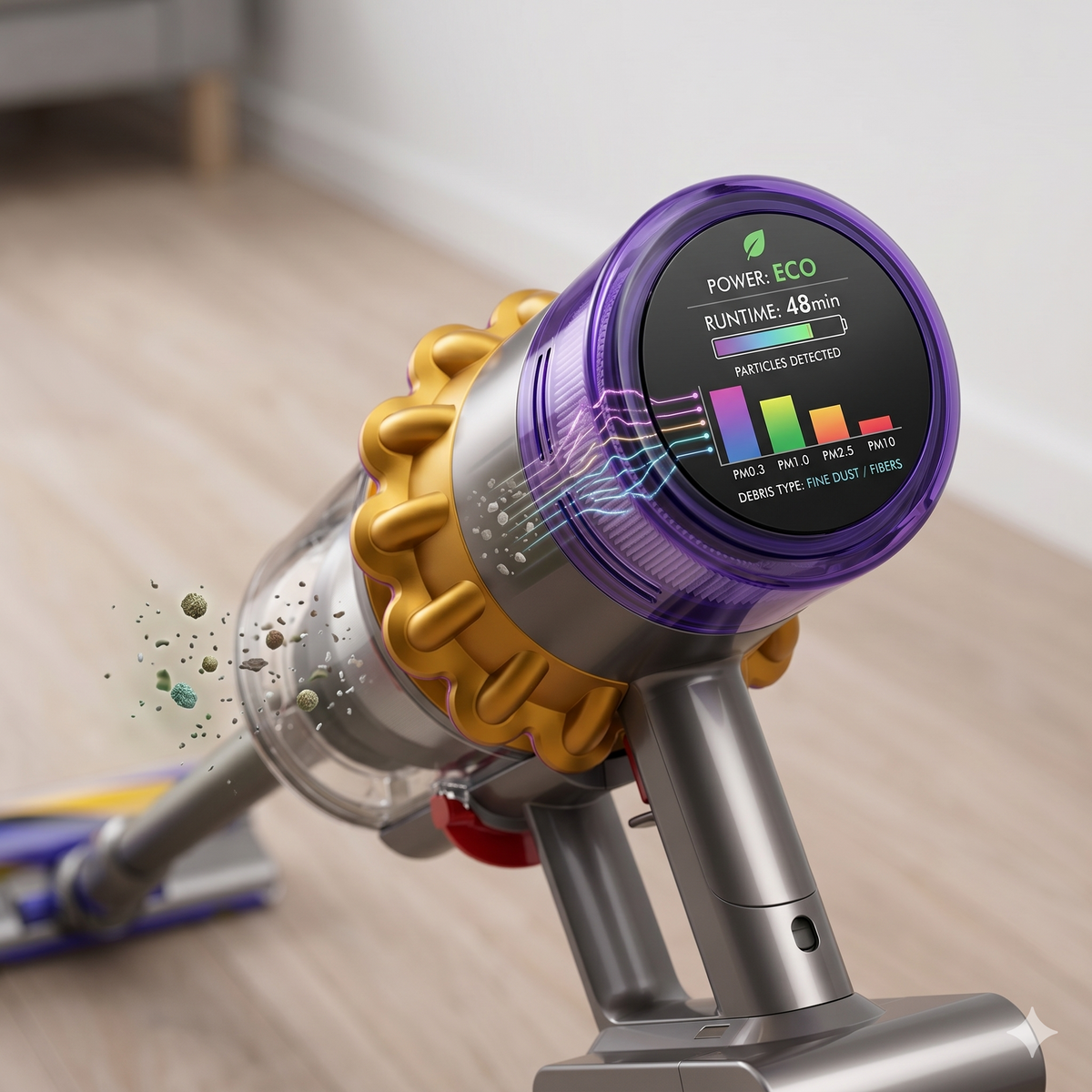 Dust Demon Pro cordless stick vacuum