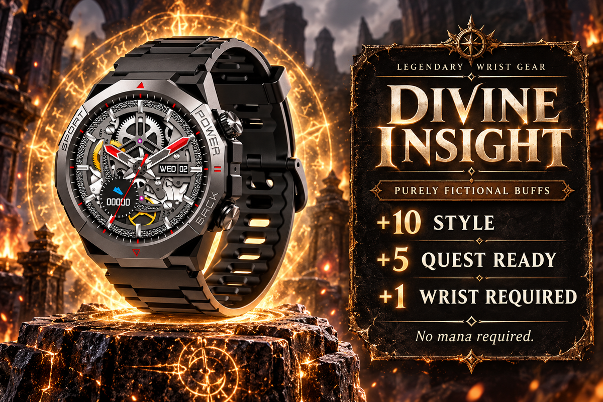 Divine Insight Legendary Wrist Gear: purely fictional buffs +10 Style, +5 Quest Ready, +1 Wrist Required. No mana required.