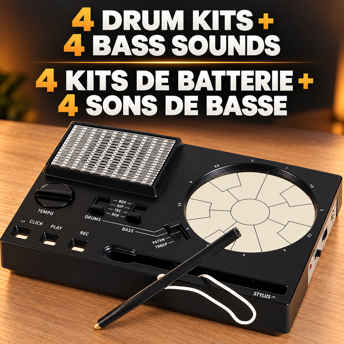 Bigly Brothers Ultimate Teen Music Maker Kit - Kalimba + Electronic Drum Machine Set