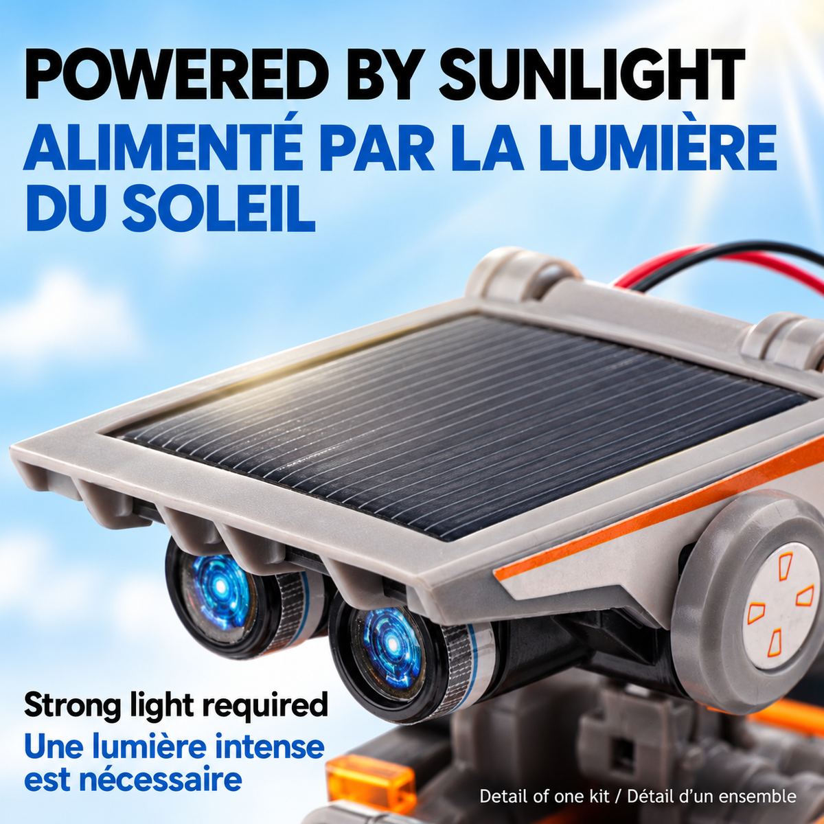 12-in-1 Solar Robot Building Kit 4-Pack